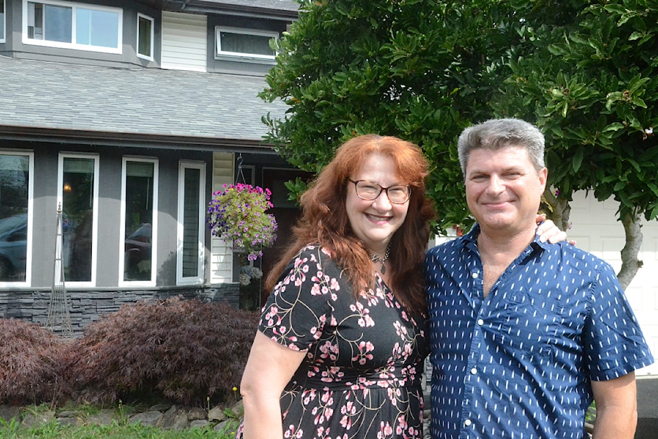 Therese and Jonathan Moorhouse love the Walnut Grove suburban lifestyle.