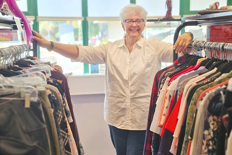Bargains at the Tuk Shop thrift store. Increased attendance has the 91ԭ Seniors Resources Society considering extending the hours on Saturday.