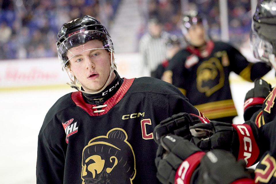 Vancouver Giants defenceman Mazden Leslie named a Wester Conference first team all star this week.