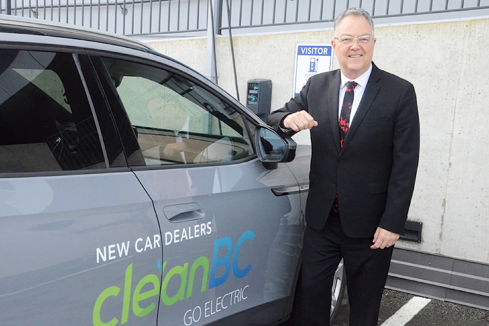 Blair Qualey, CEO of the New Car Dealers Association of B.C.