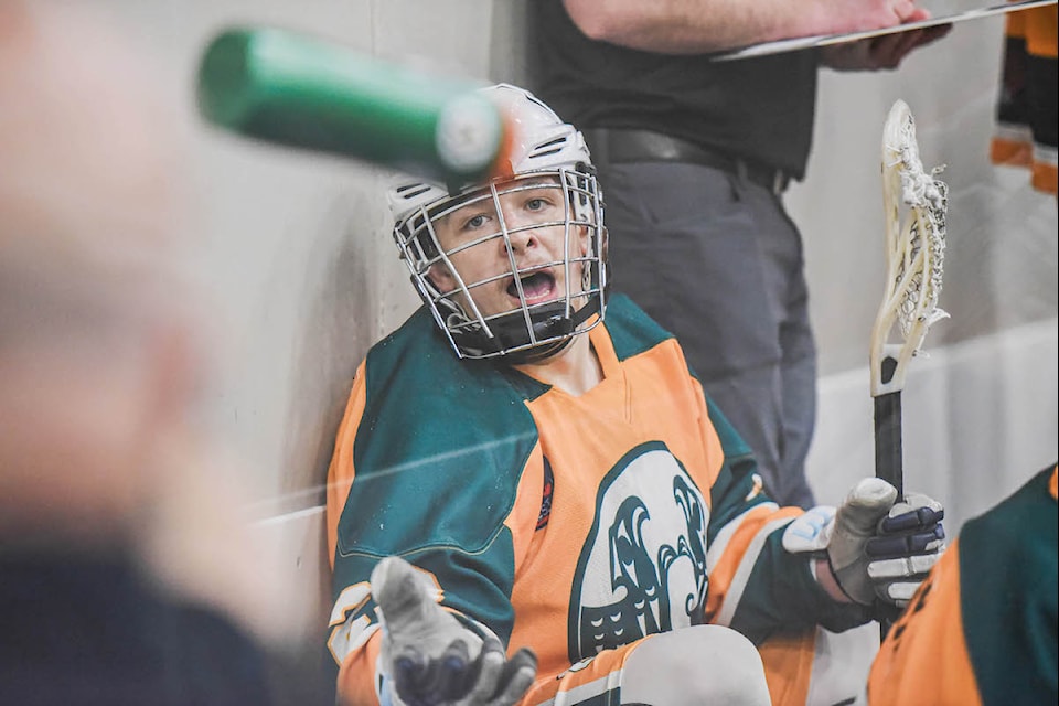 Shooting Eagles defeated the Black Fish 2-0 in the Arena Lacrosse League West Finals 