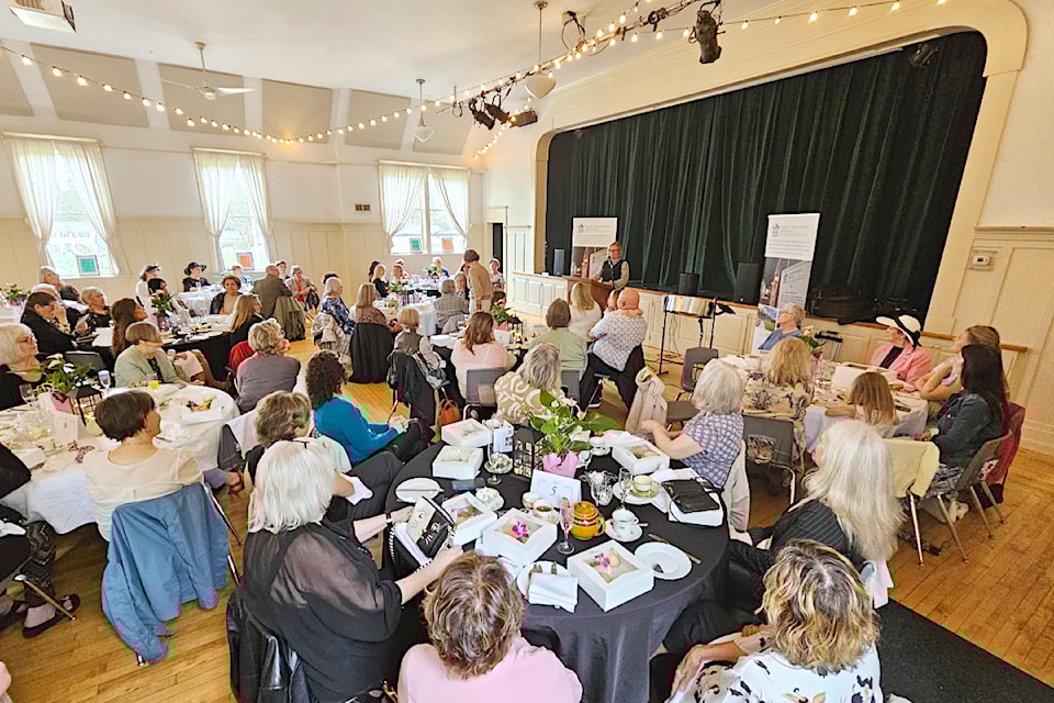 103 attended the first  Hospice Spring Tea fundraiser at the Fort  community hall on Sunday, April 6.