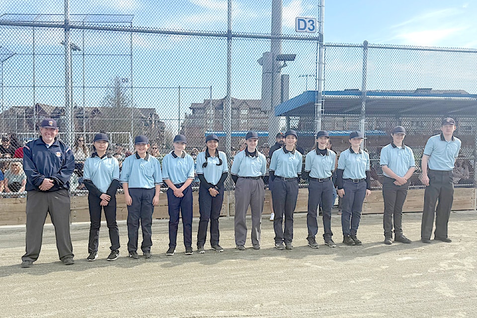North 91ԭ Softball celebrated the official start of their new season at Yorkson Community Park on Saturday, April 5, with an estimated turnout of 1,500.