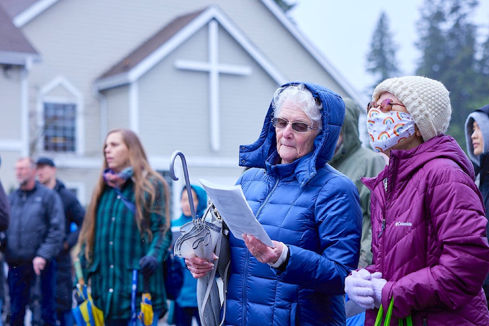 On Good Friday, April 18, the Stations of the Cross procession will be staged in Fort 91ԭ by a group of 91ԭ churches and Wagner Hills Farm Society. This image is from the 2023 event.