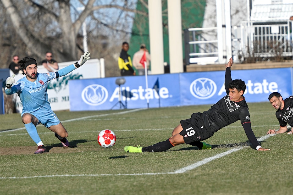 Vancouver FC took on Cavalry FC in Calgary April 18.