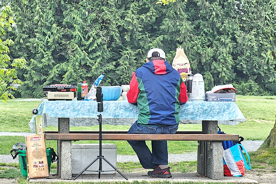 Derby Reach Regional Park, near Fort , is a popular picnic spot for seniors.