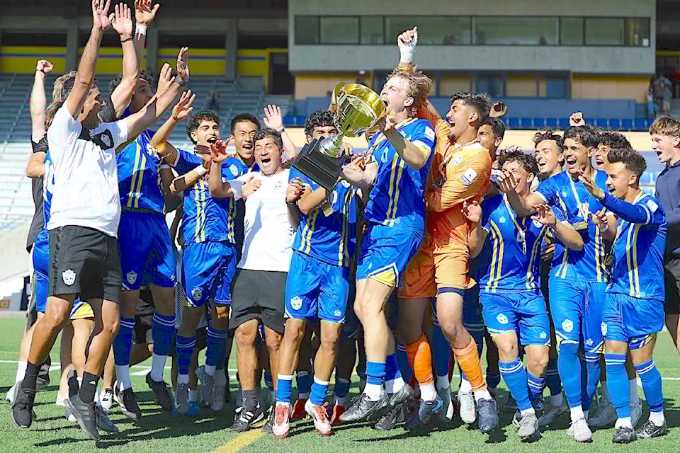  91ԭ United Soccer Association’s (LUSA) League1 BC men’s team won the league championship in their inaugural season, downing Vancouver Whitecaps Academy at UBC Thunderbird Stadium.