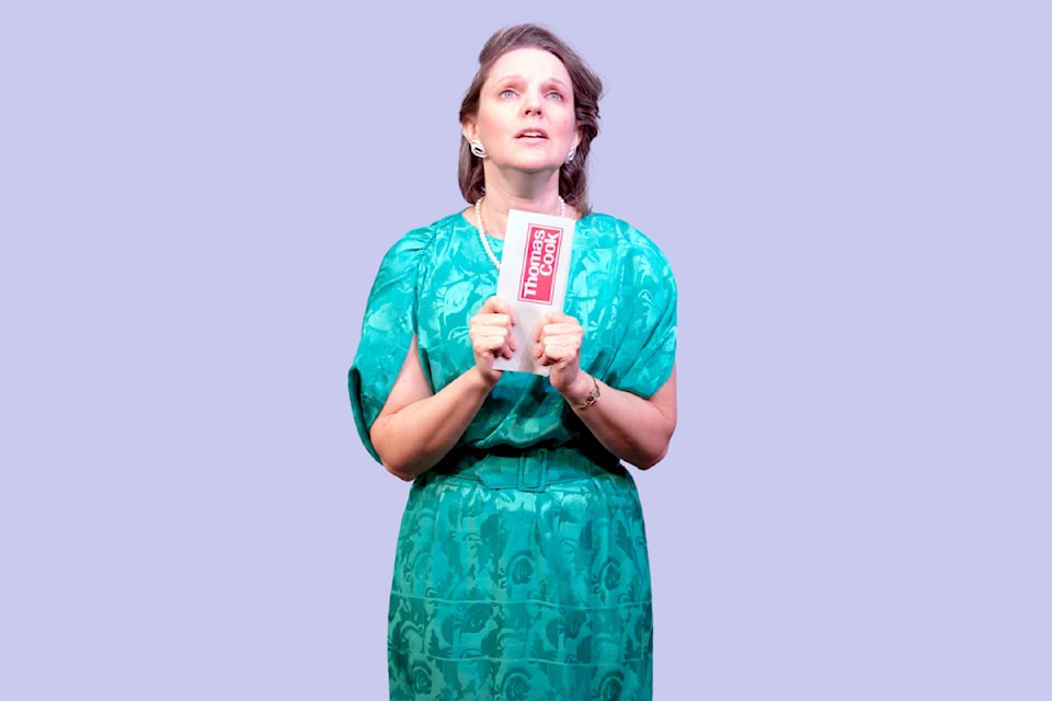 Theatre performer on stage