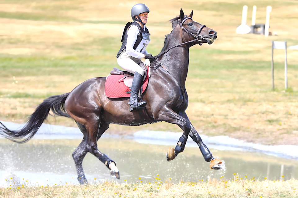 Carol Marlow was among a record number of competitors at the three-day Campbell Valley Horse Trials August 8-10 in .