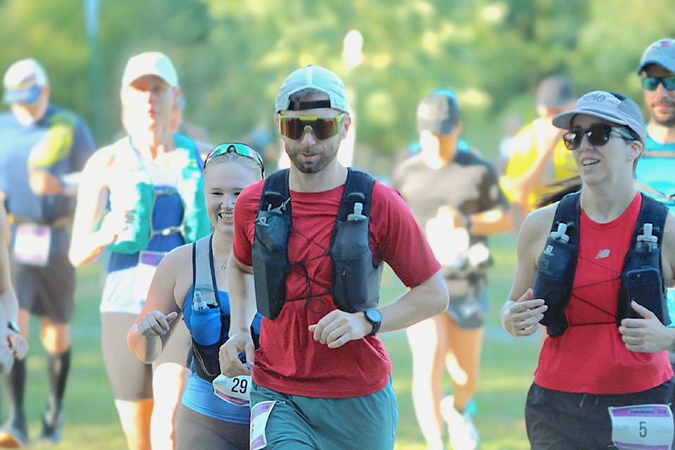 About 220 people registered for the sixth Gruesome Twosome runs in Aldergrove Regional Park on Saturday, Aug. 23.