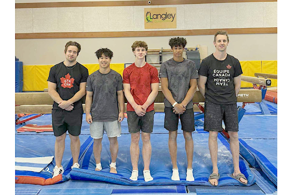 Langley gymnasts