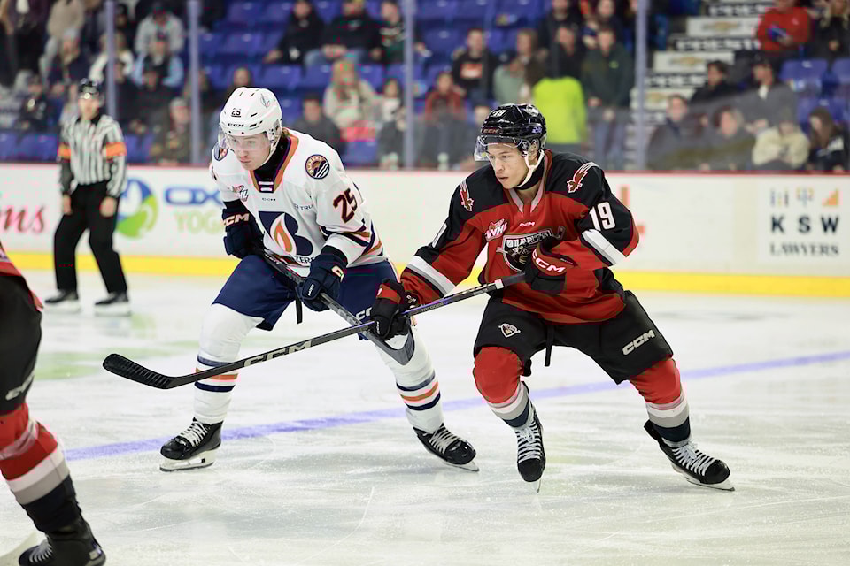 Vancouver Giants raced to a 4-0 lead in first period against Kamloops on Saturday, Feb. 1. 