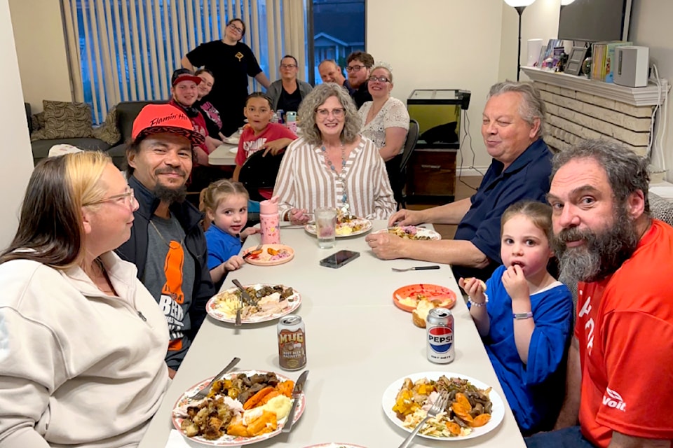 Dianne Galbraith (in the striped shirt and glasses) got a new lease on life after heart valve surgery. 