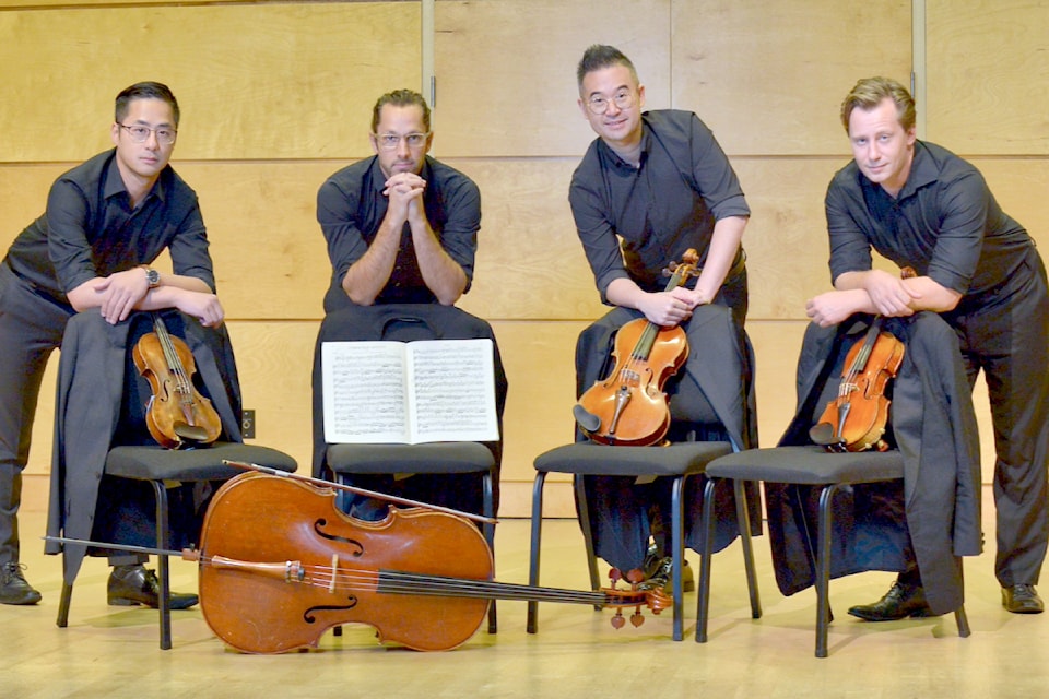 Will Chen, Ben Goheen, Peter Ing, and Llowyn Ball will perform Feb. 21, 2025. 