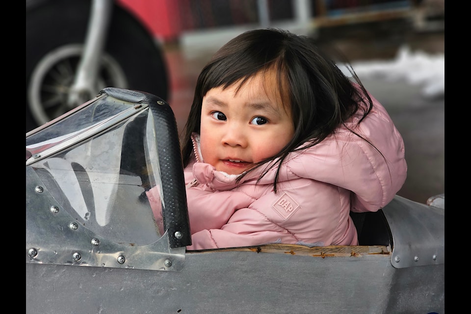 Canadian Museum of Flight at the Langley Airport was busy on Family Day,  Monday 