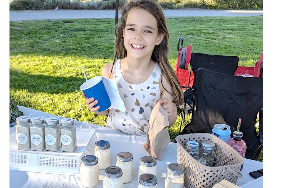 7-year-old entrepreneur Adair Hoag, who founded Adair’s Fresh Leaf Herbs, recently expanded from farmers markets and online into a retail store in 91ԭ City.