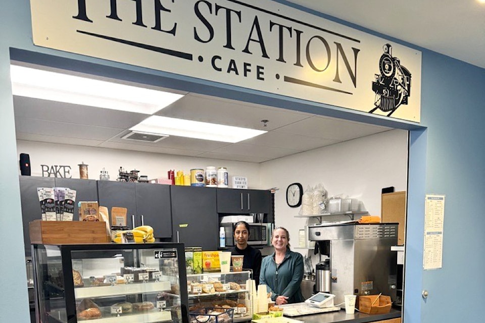 The Station Cafe closed down during COVID, but has revamped and is back open.