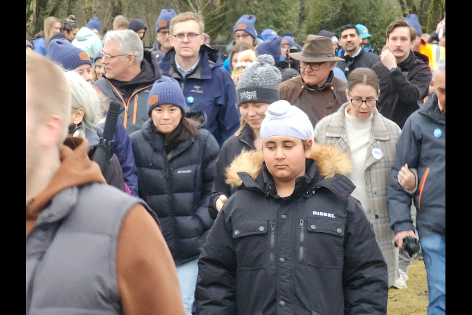More than 100 registered for the Coldest Night Of The Year fundraiser at Gateway of Hope on Saturday Feb.  22