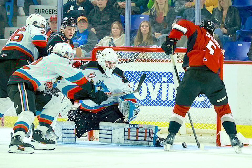 Vancouver Giants erased a 3-1 deficit in the third period of Saturday's contest against the Kelowna Rockets, but could only bring home a single point after a 4-3 overtime loss in front of more than 4,100 fans at the 91ԭ Events Centre.