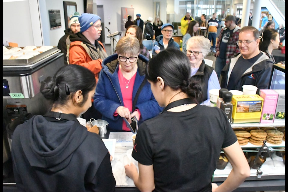 The Station House Café had a soft opening in February with an official ceremony Feb. 25, when community members lined up to try the new offerings. 