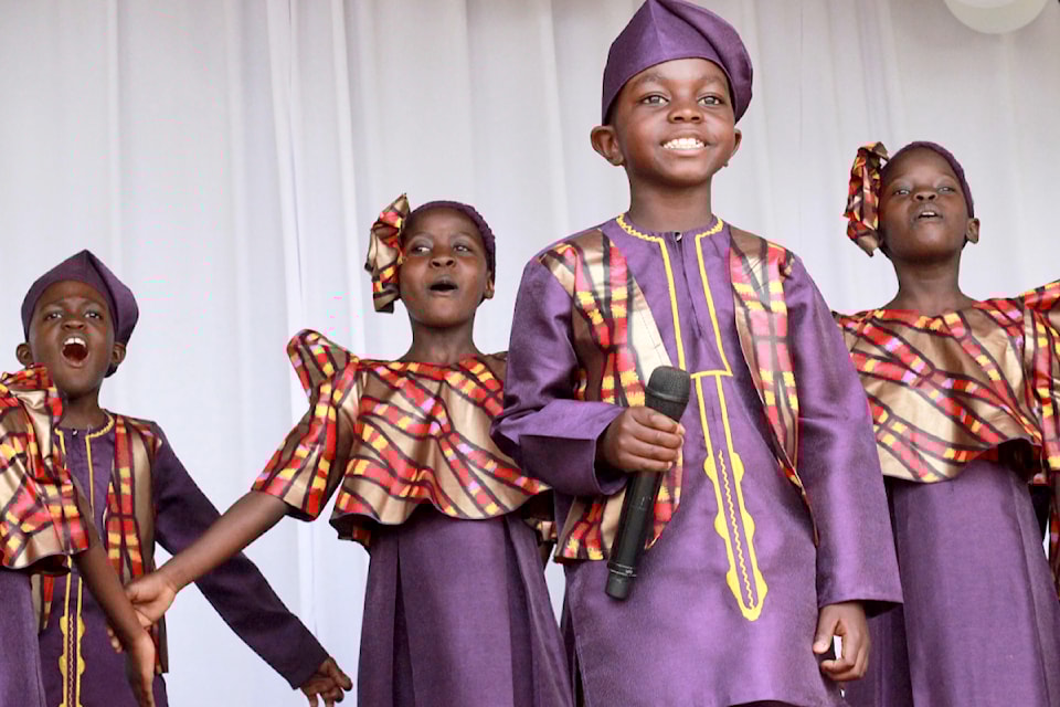 Eighteen children from Uganda will be travelling across Canada performing with the African Children's Choir, The tour include a stop in Langley, the international headquarters for Music for Life.