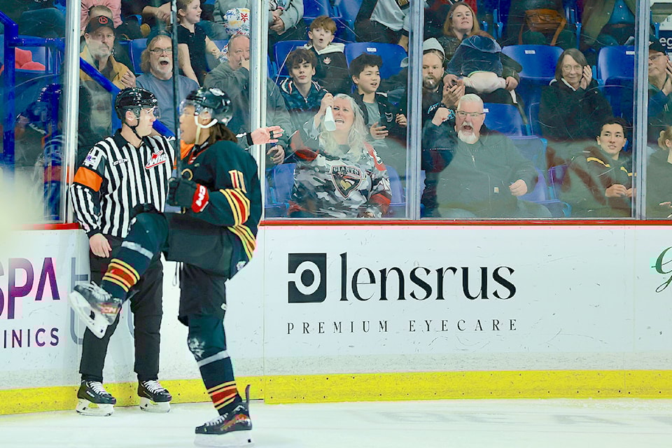  Vancouver Giants picked up their 20th win of the season on Saturday night, Jan. 11 by defeating the Kelowna Rockets 6-4 at the 91ԭ Events Centre.
