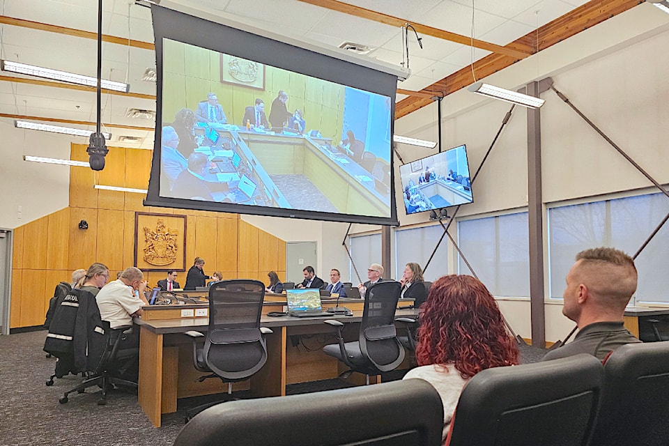 91ԭ City council held its first meeting in the overhauled council chambers on Monday afternoon, Jan. 13. It was the first session in the reconfigured and updated space. Mayor Nathan Pachal said the old space, with its decades-old technology needed the redo.