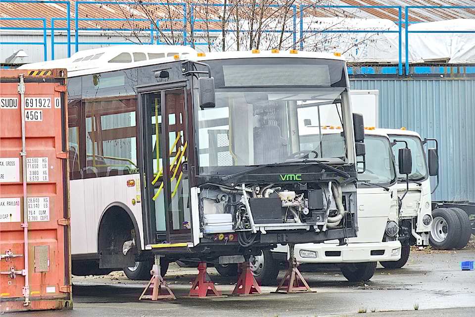 Prior to being forced into receivership, Aldergrove-based bus and truck maker Vicinity was being sued by Prince Albert, Sask. for $6 million over seven buses that had to be pulled from service after cracks in their frames were discovered.