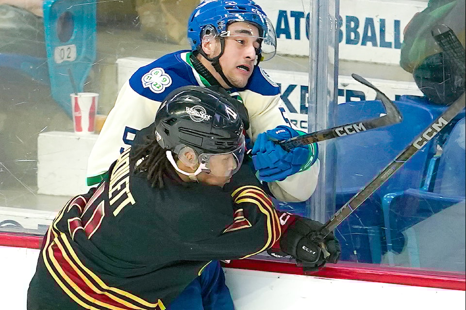 Vancouver Giants were edged 3-2 in overtime by Swift Current Broncos Sunday afternoon, Jan. 26 at Langley Events Centre