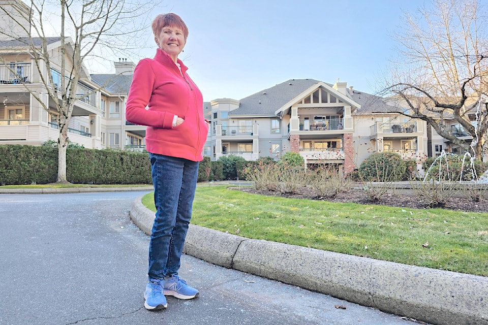 Carole Cheshem won't need a wheelchair or a walker for this year's Fort 91ԭ Half Marathon 5K on Feb. 16. The Murrayville resident, who is battling Stage 4 cancer, says she's feeling good.