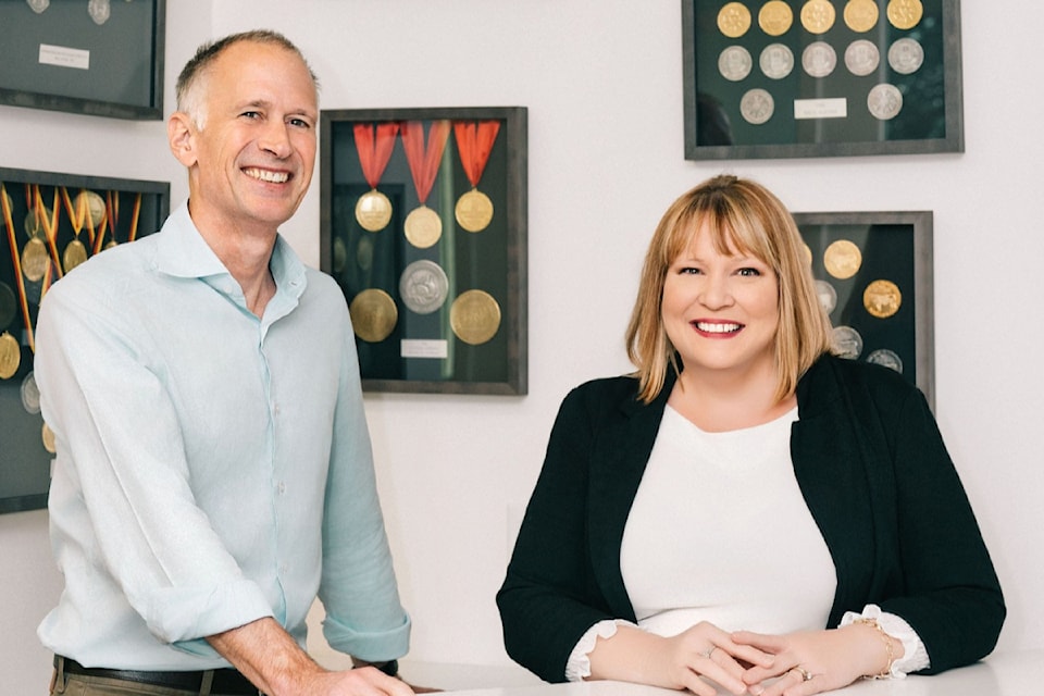 Freybe President Angela Doro (right) and founding member and CEO Sven Freybe. (Freybe Fourmet Foods Facebook)