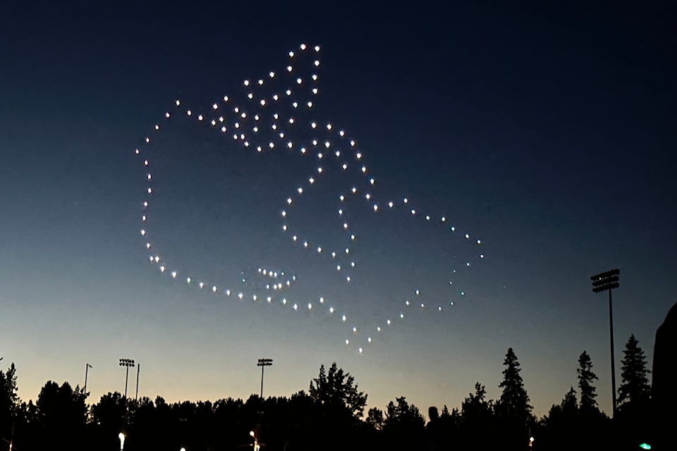 Langley Township Canada Day drone show