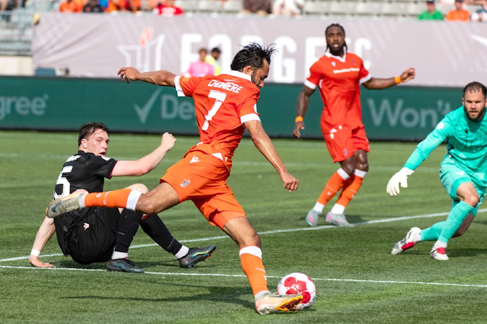 Vancouver Eagles fall to Hamilton's Forge FC in Ontario Saturday, July 5, by the score of 2-1.
