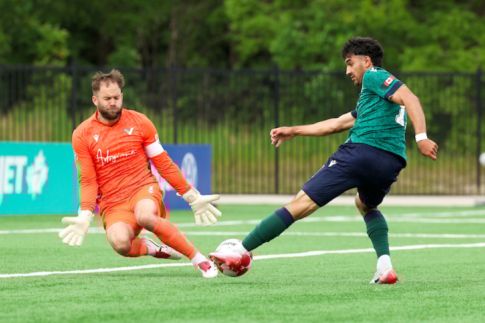 York United FC defeated the visiting Vancouver FC Eagles 4-0 on Saturday.