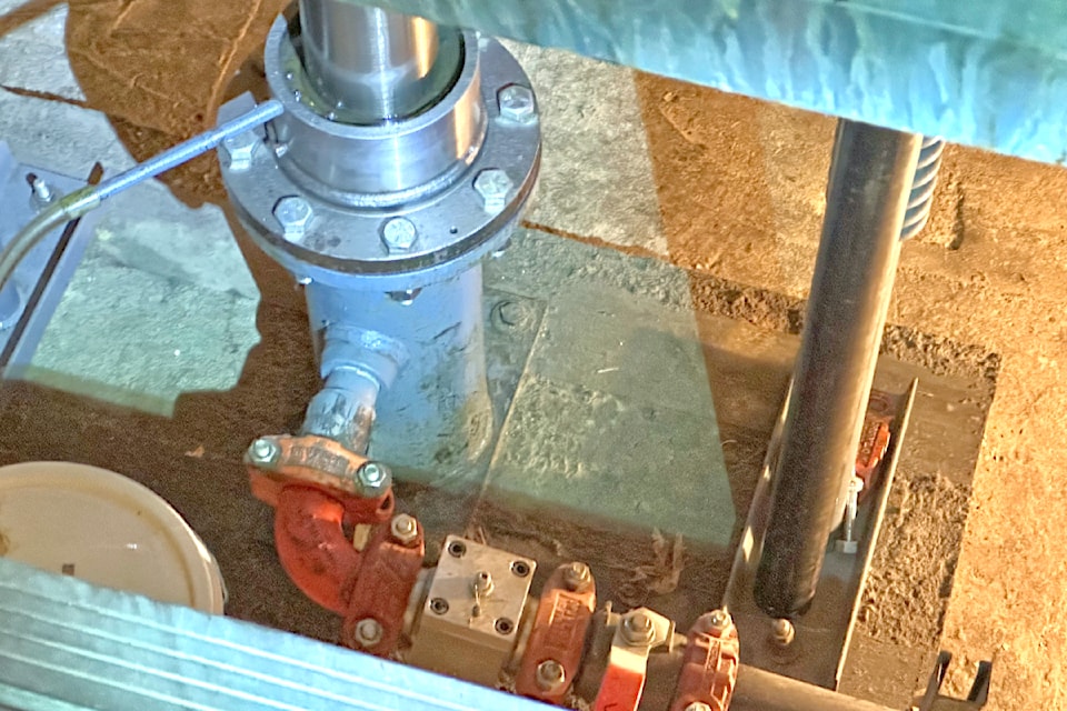 A new cylinder is being installed in The Fir. The elevator at the three-storey apartment building broke almost six months ago and it has taken this long to have the part manufactured. 