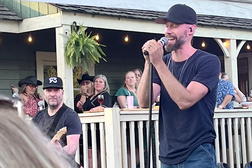 Former  resident and country singing star Chad Brownlee was one of the headliners at Gone Country: Jamestown edition on Saturday.