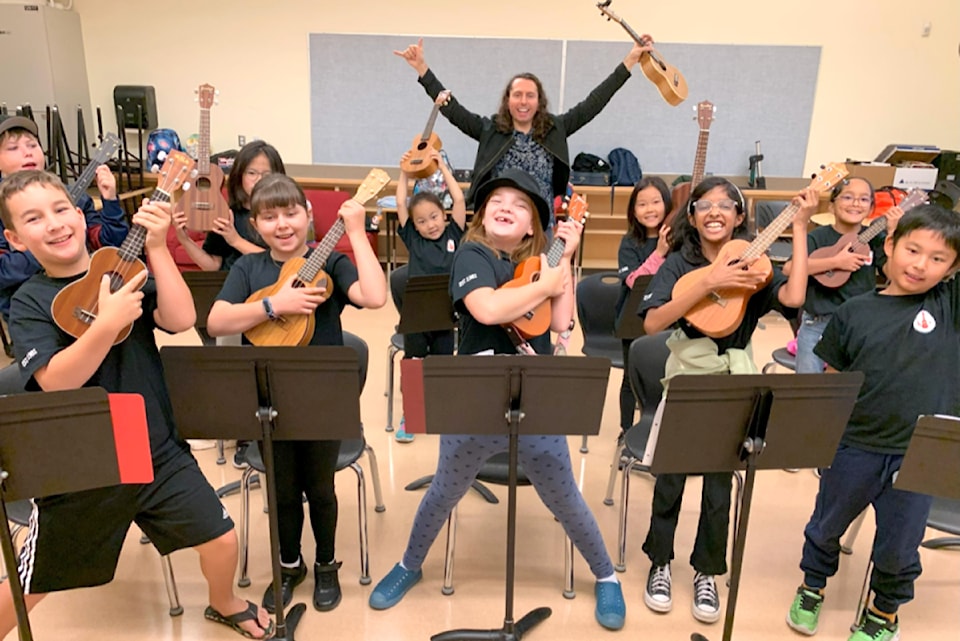 Ukulele festival preparation