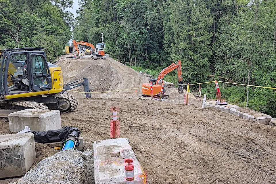 40 Avenue construction