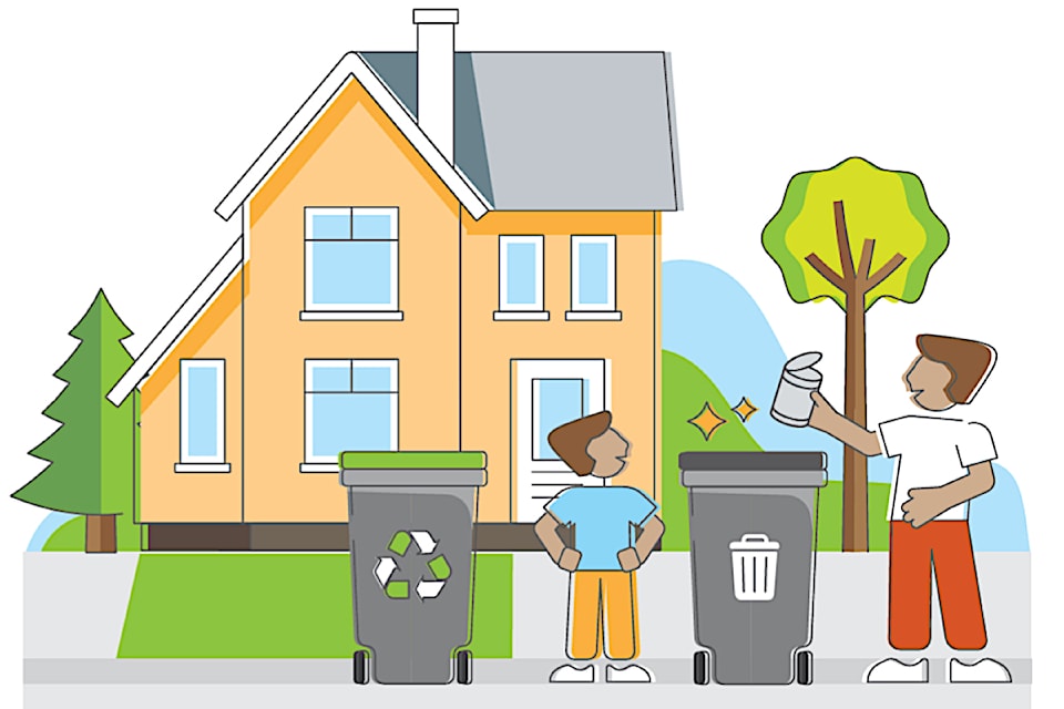 New waste collection bins