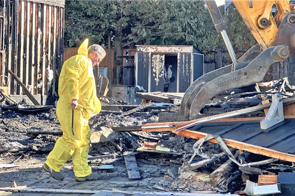 Two people were hurt and one died in a February 28 house fire in Langley. A civil forfeiture case filed April 16 said the house was being used as a drug lab.