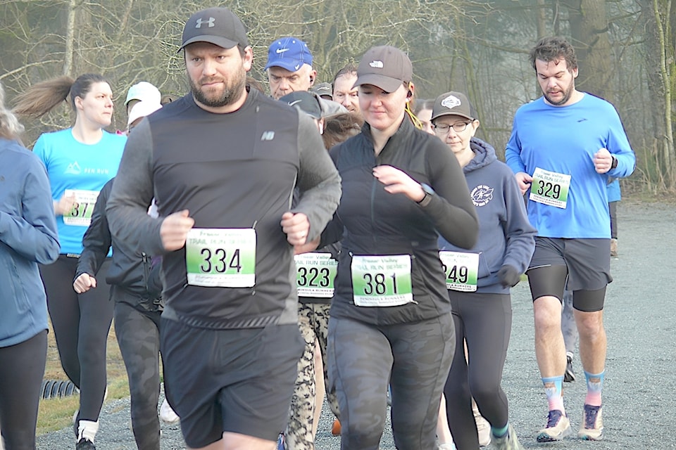 More than 70 runners took part in the first Campbell Valley run since 2019 on Sunday 