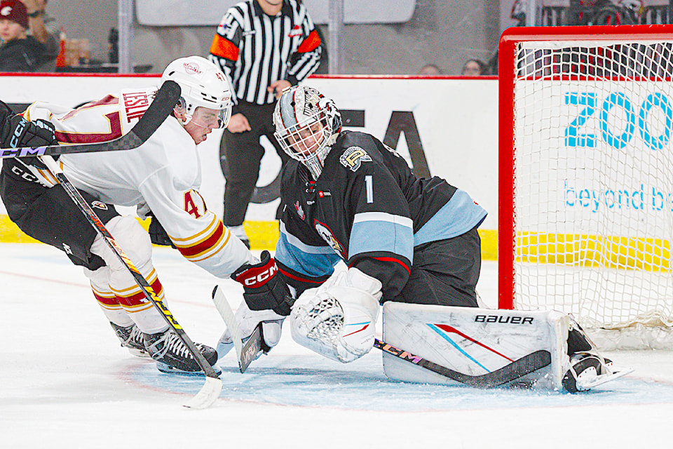 Vancouver Giants are now guaranteed to finish in either sixth or seventh place following Sunday's 4-2 loss to Portland