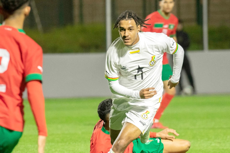 T.J. Tahid, called up to play for Ghana's U20 national team, was in Morocco playing March 17 to 25.