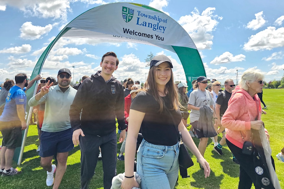 500 took part in the annual Langley Walk in Aldergrove.