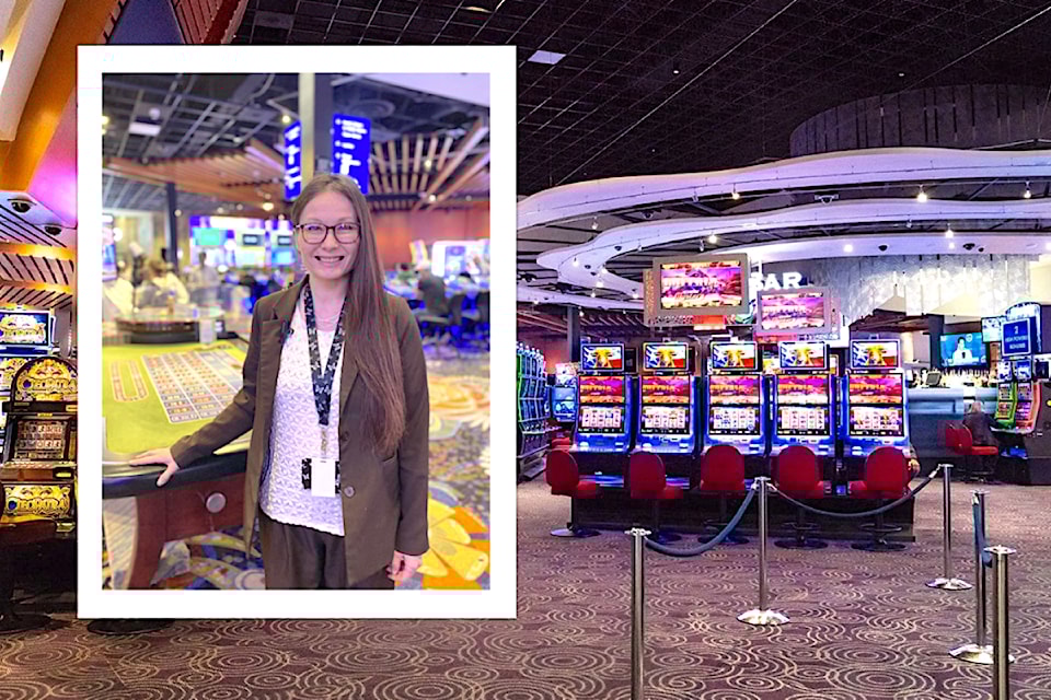 Stephanie Pokasuwan Cascades Casino Resort relief shift manager, has been there since it opened 20 years ago.