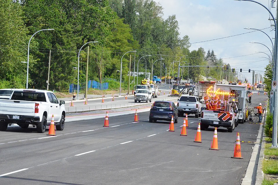208 Street widening project