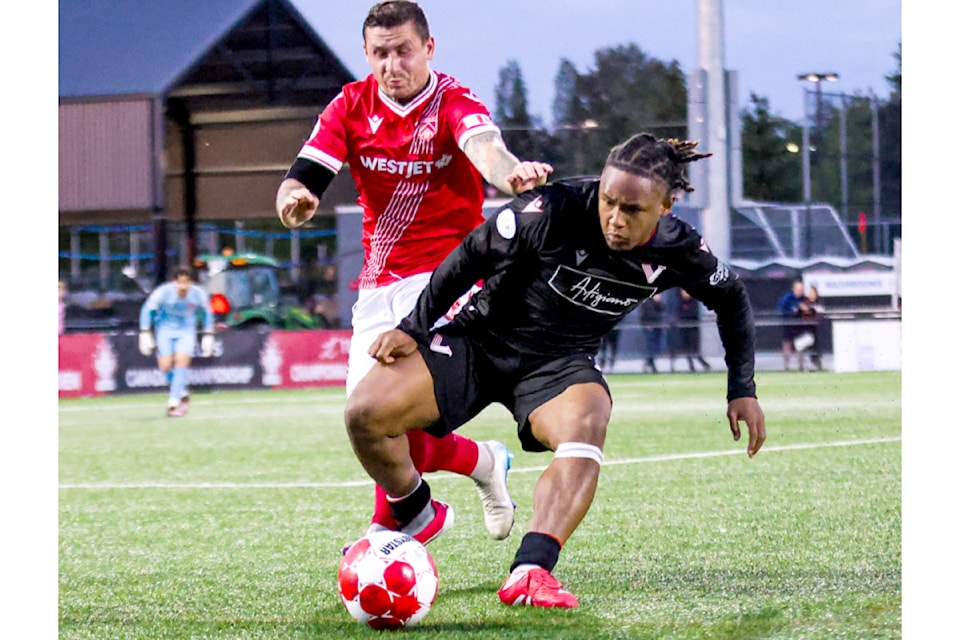 Vancouver FC's Eagles hosted their first ever Canadian Championship match at Willoughby Wednesday, where they tied with the Calgary Cavalry 1-1 in quaterfinal play.
