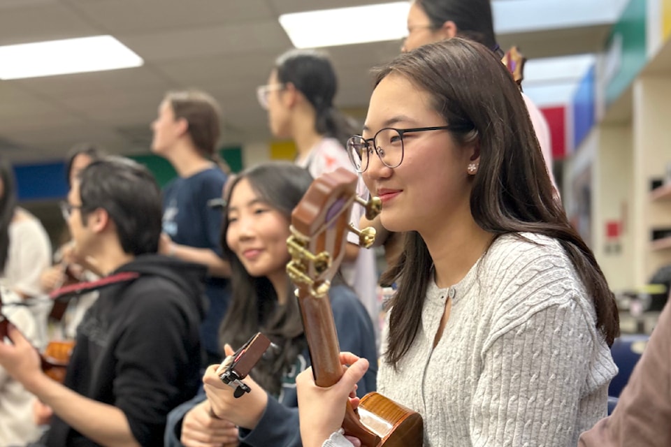  Ukulele Ensemble has added a second concert for Saturday, given the popularity of its fundraising spring concert called "Listen to the Music."