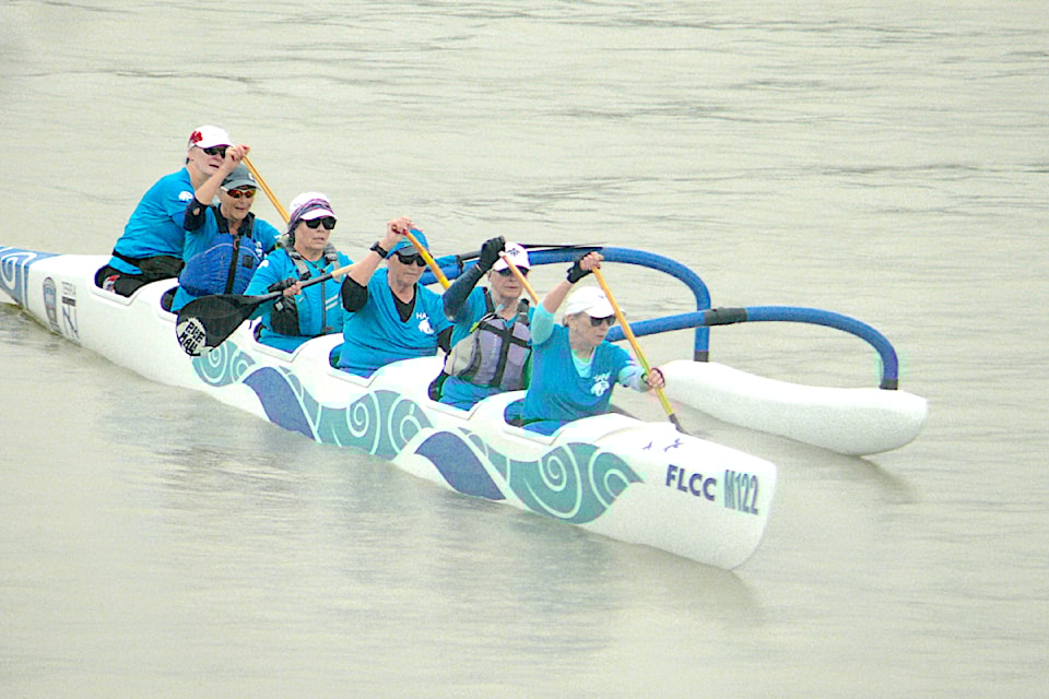 A record 246 paddlers took part in the River Run competition in Fort . 