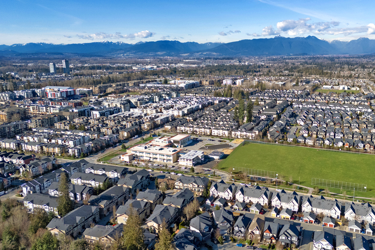 Langley Township aerial photo